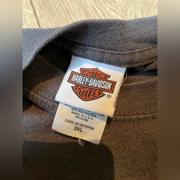 COPY - Rare Long Sleeve Harley Tee - Picture 5 of 7